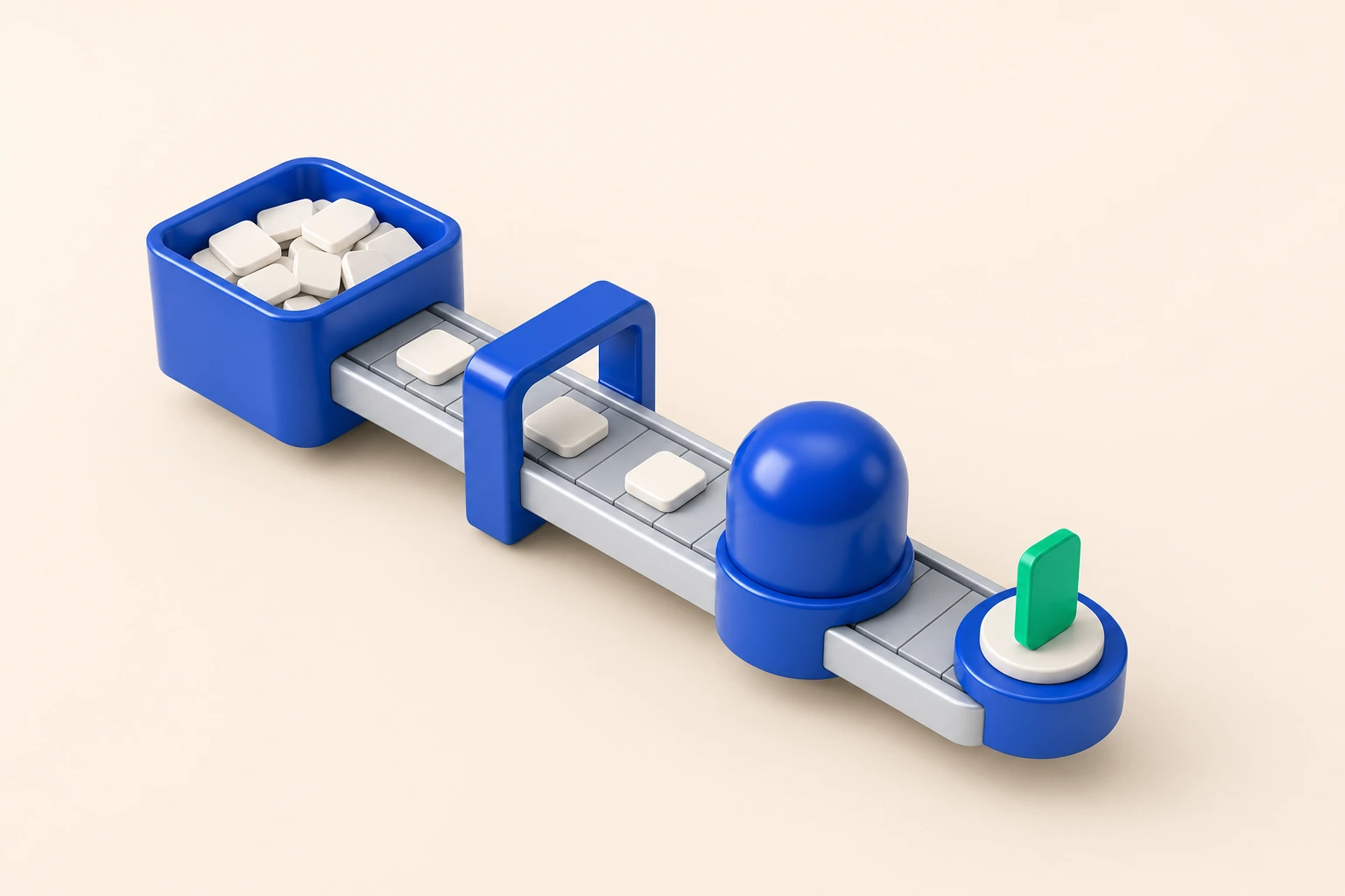 Four stations on one line: inventory, signals, predictions, one result