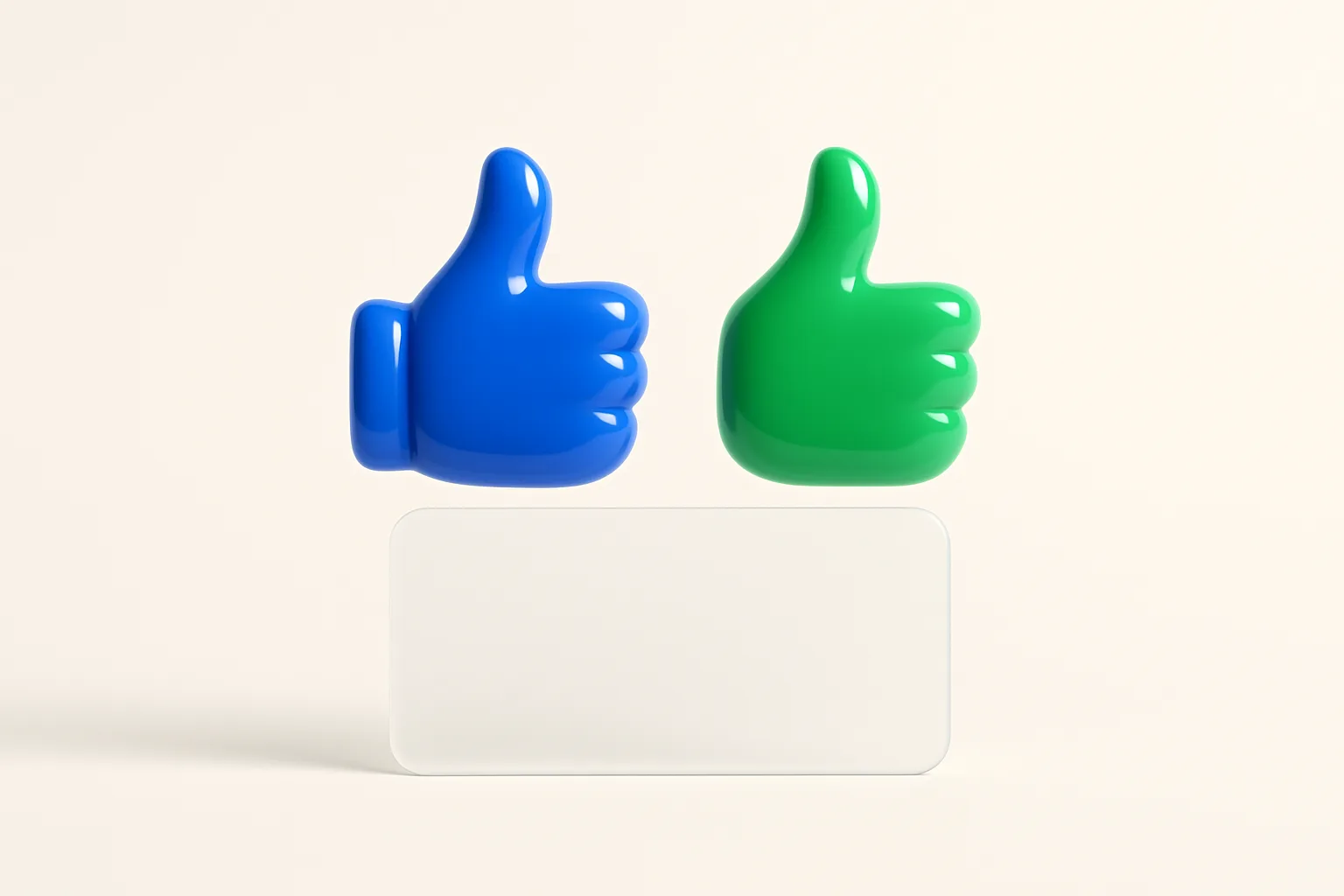 Two kinds of likes: post and page, side by side