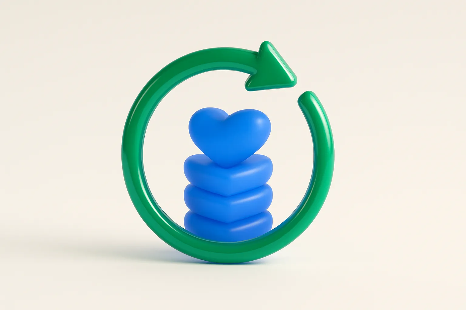 The 30-day refill as a loop around the like count