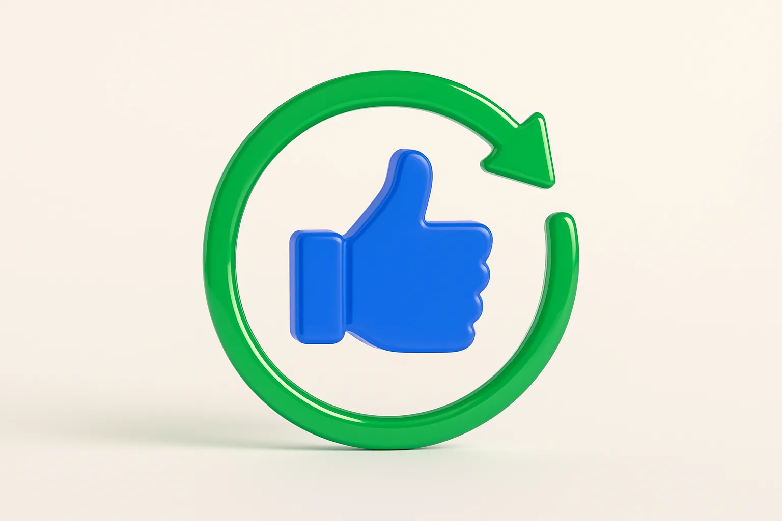 The 30-day refill as a loop around the thumb